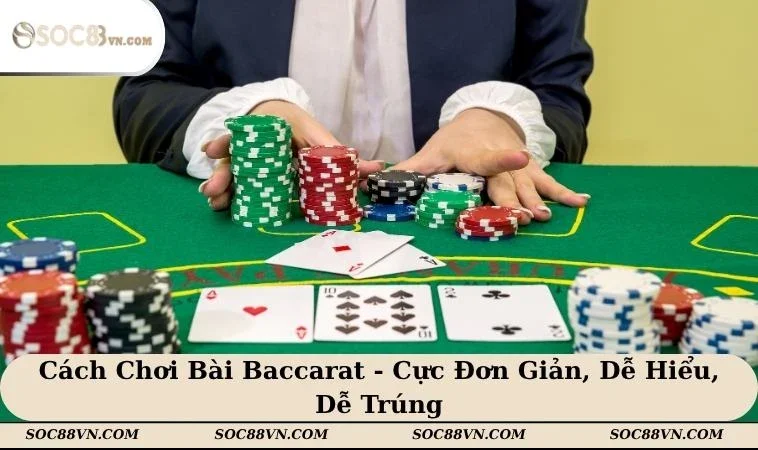 Cách chơi bài Baccarat
